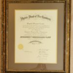 Virginia State Bar admission certificate